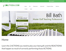 Tablet Screenshot of golfyoda.com